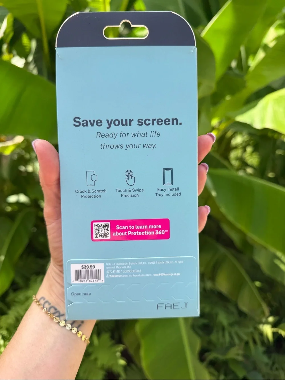 Tempered Glass Screen Protector for iPhone 15 Pro Max - New Unopened Box